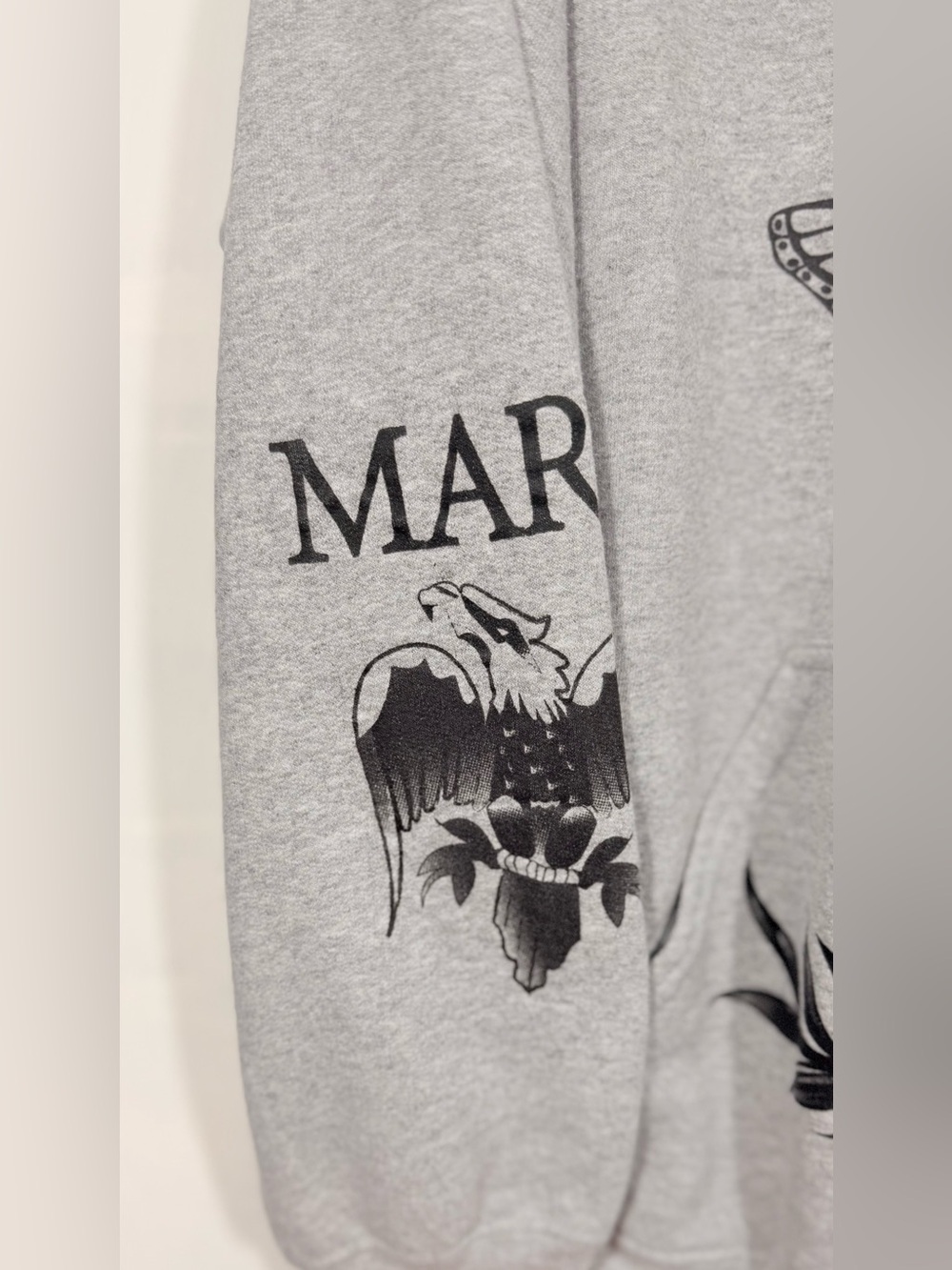 Light Gray Pullover Sweatshirt - Picture 15 of 16